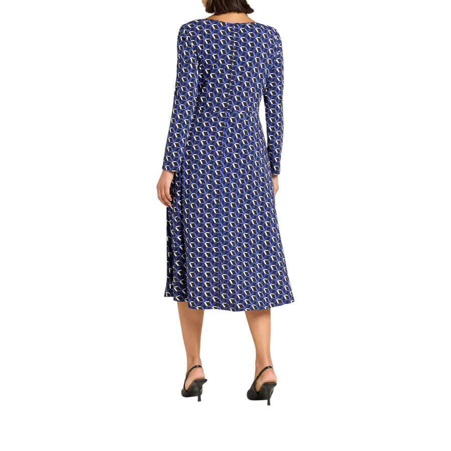 Abito donna stampato fit & flare