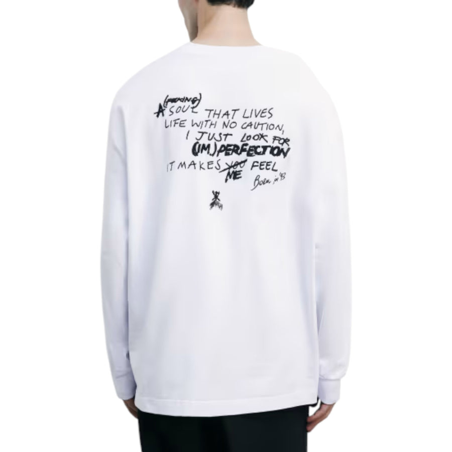 Felpa uomo (IM)PERFECTION in cotone