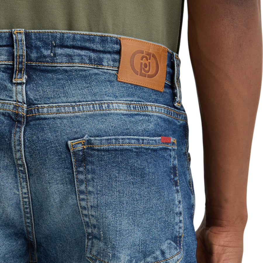 Jeans slim uomo in cotone used