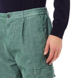 Cargo uomo slim fit in velluto millerighe