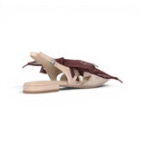 Ballerine donna slingback con lacci