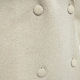 Blazer donna in maglia piquet lurex