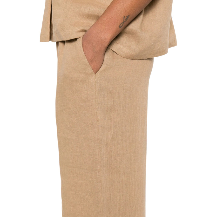 Pantalone donna Con Elastico In Lino
