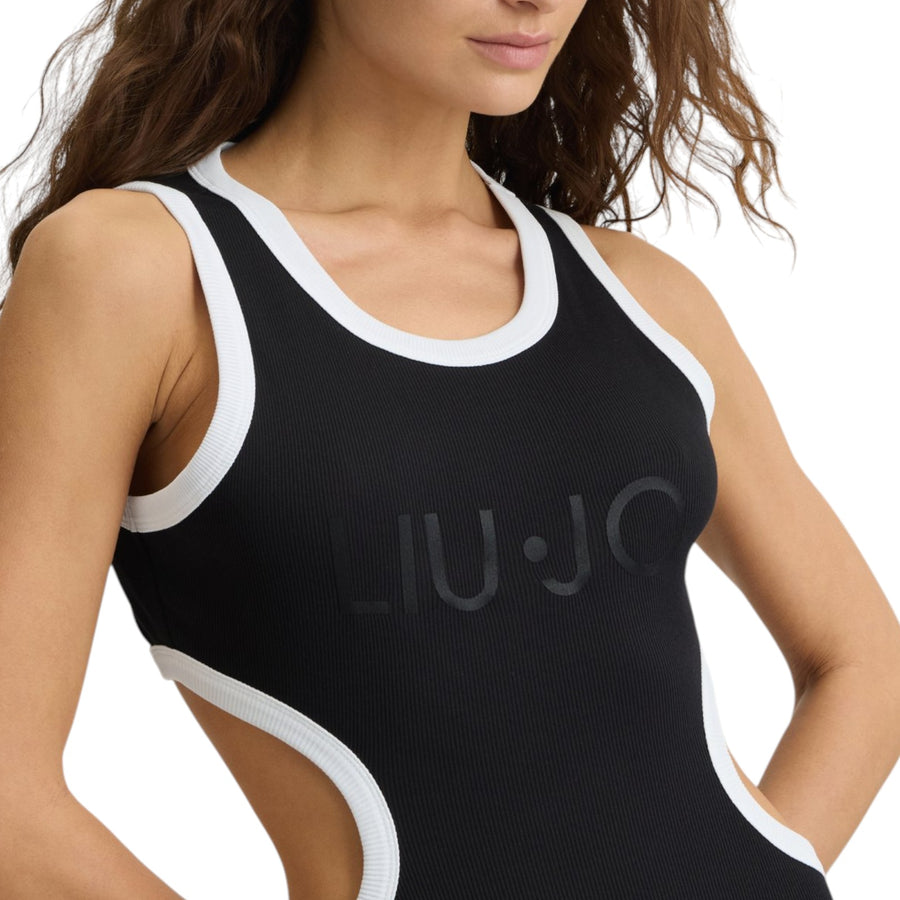 Abito donna midi con cut-out