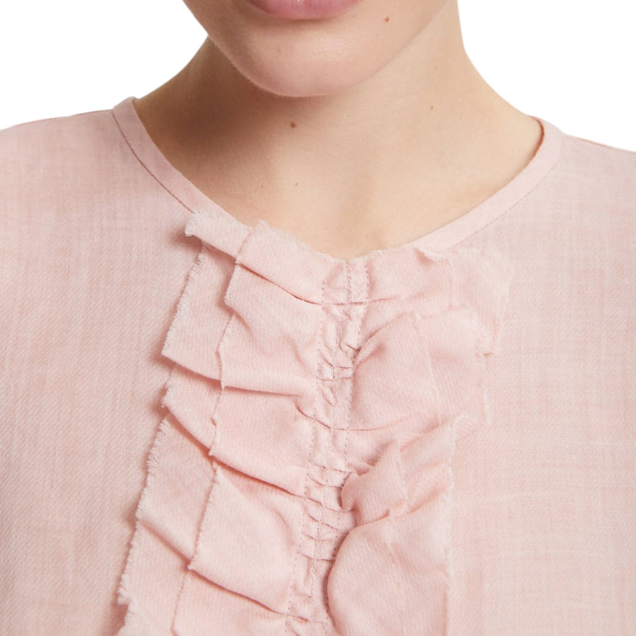 Top donna in ramié