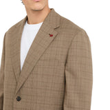 Blazer uomo Principe di Galles in lana