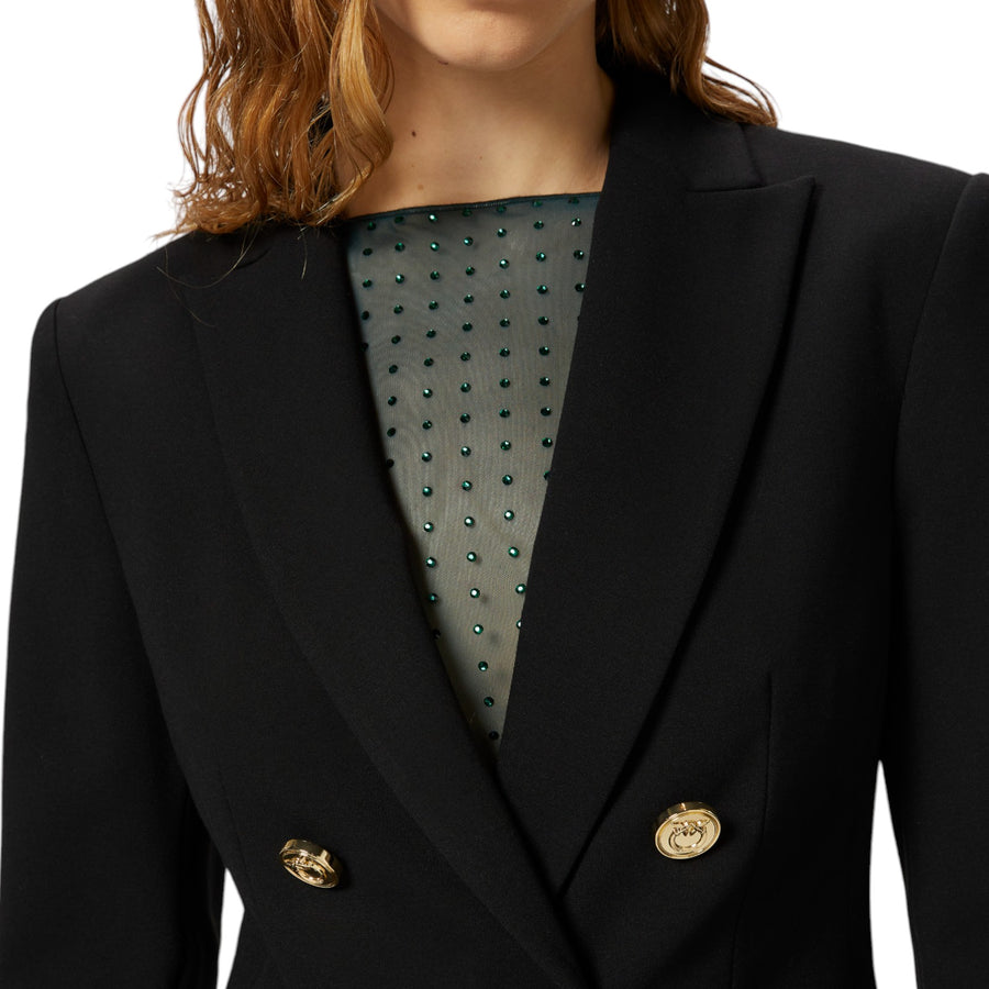 Blazer donna con bottoni in metallo