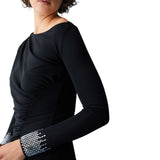 Abito donna elegante con strass