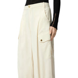 Pantaloni donna fluidi in cotone