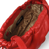 Bubble donna Clutch piccola in pelle