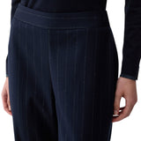 Pantaloni donna a sigaretta gessati