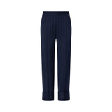 Pantaloni donna a sigaretta gessati