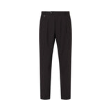 Pantaloni uomo chino in misto lana
