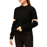 Maglione donna mezza manica