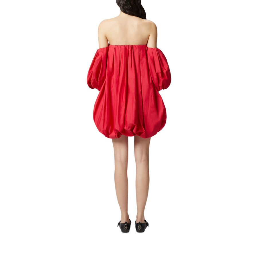 Mini abito donna a palloncino in popeline