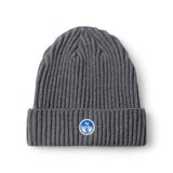 Berretto uomo a coste con logo