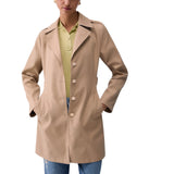 Trench donna lungo con cintura