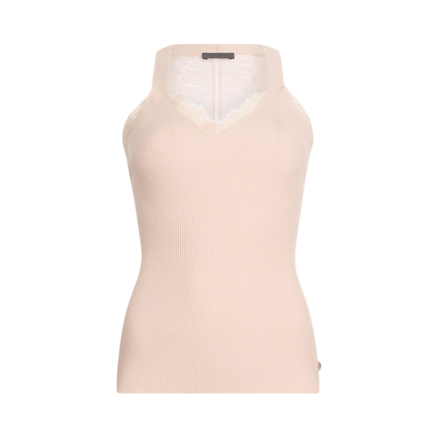 Top donna con pizzo