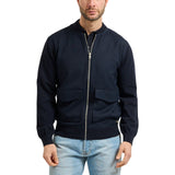 Cardigan uomo con zip e tasche