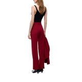 Pantaloni donna con piega stirata