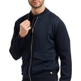 Cardigan uomo con zip e tasche