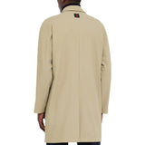 Trench uomo in tessuto tecnico