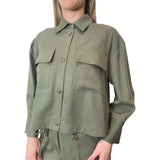 Liu donna Jo Camicia Light Olive