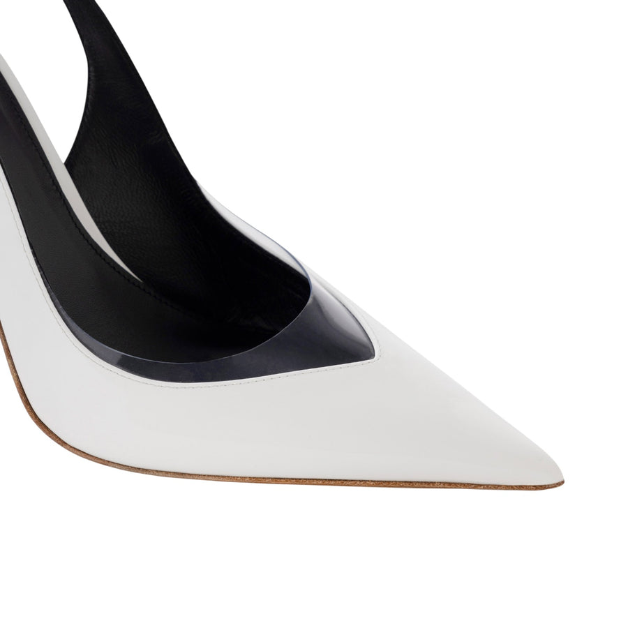 Slingback donna  in pelle