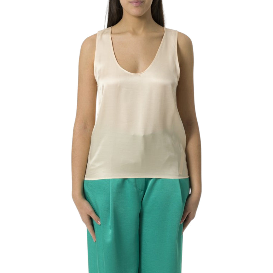 Top donna in raso