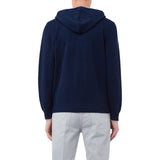 Felpa uomo con zip e cappuccio