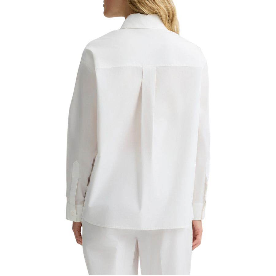 Camicia donna in popeline e organza