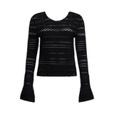 Maglia donna traforata