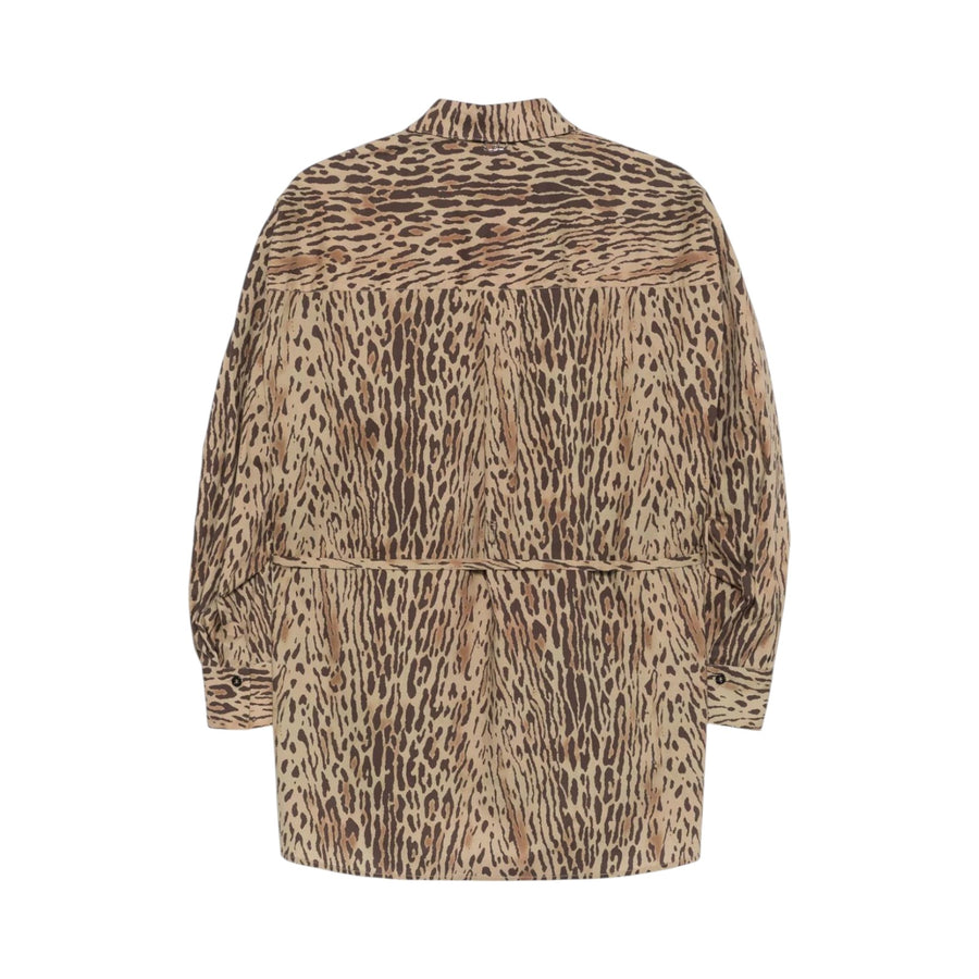 Camicia donna leopardata