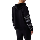 Felpa donna con zip e cappuccio