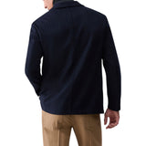 Giacca uomo gessata relaxed fit