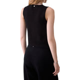 Gilet donna con strass