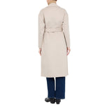Cappotto donna in lana con cintura
