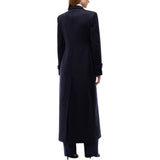 Cappotto Donna lungo in panno di misto lana