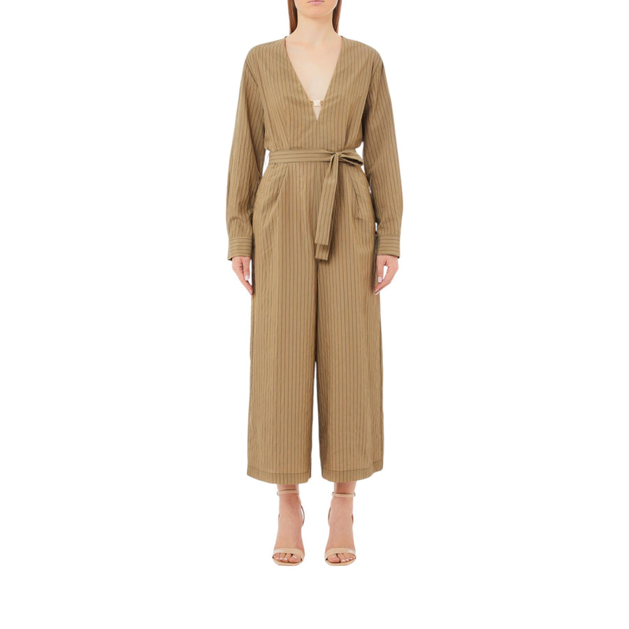 Tuta donna con righine