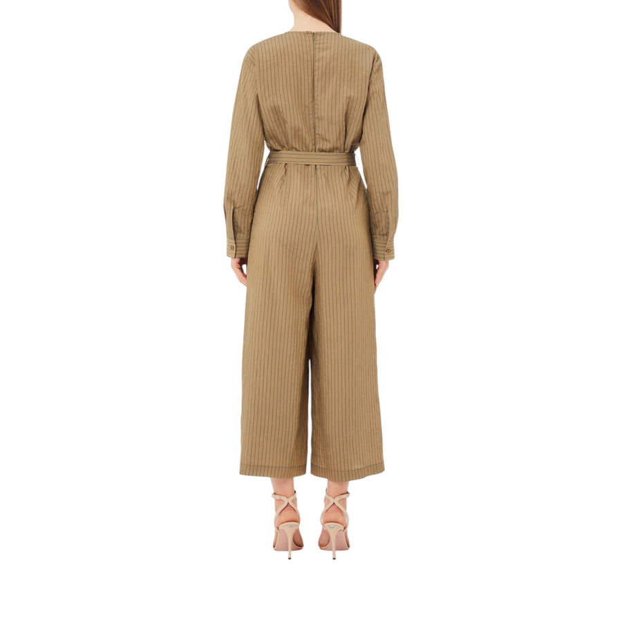 Tuta donna con righine
