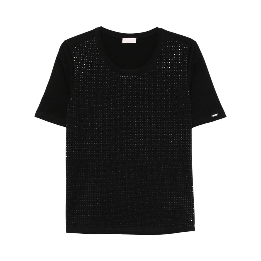 T-shirt donna con strass