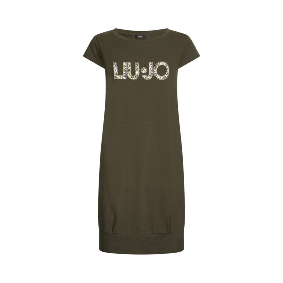 Abito donna corto con logo