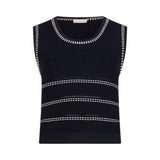 Top donna in maglia