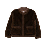 Bomber donna con bordo a coste