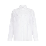 Camicia donna in cotone con strass