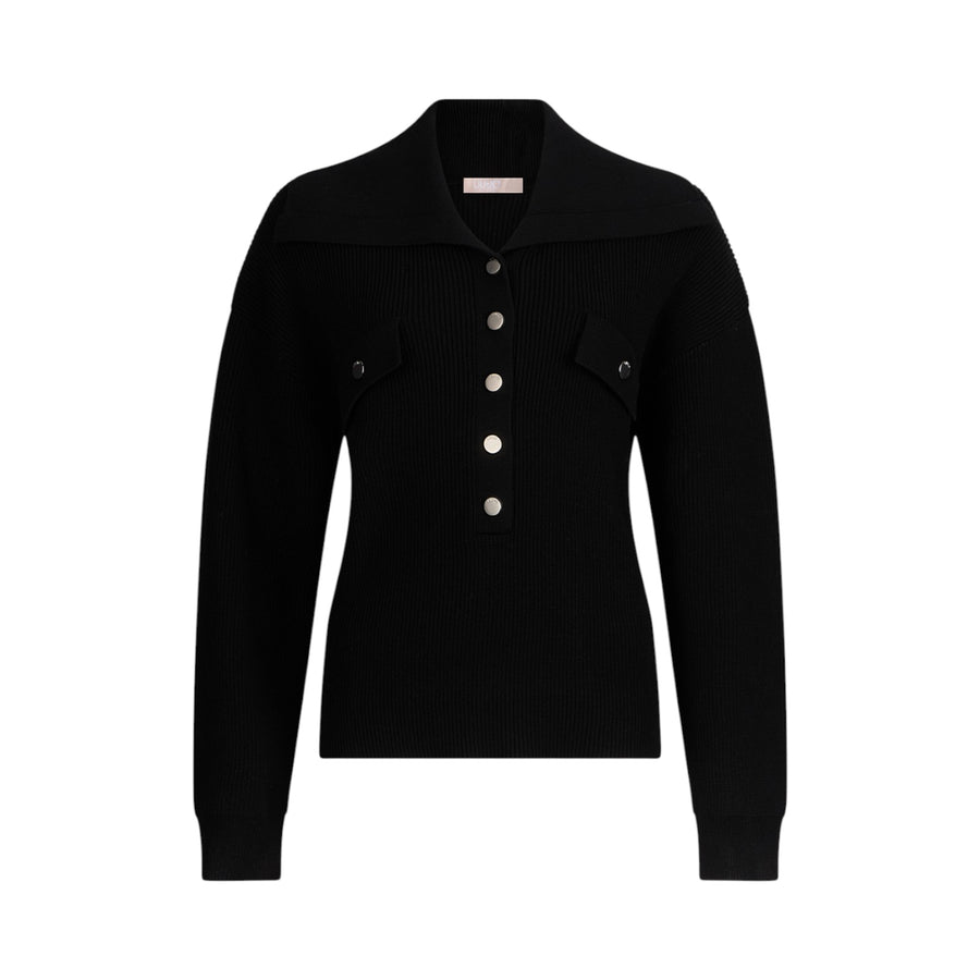Maglia donna con maxi collo