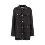 Giacca donna in maglia mouliné