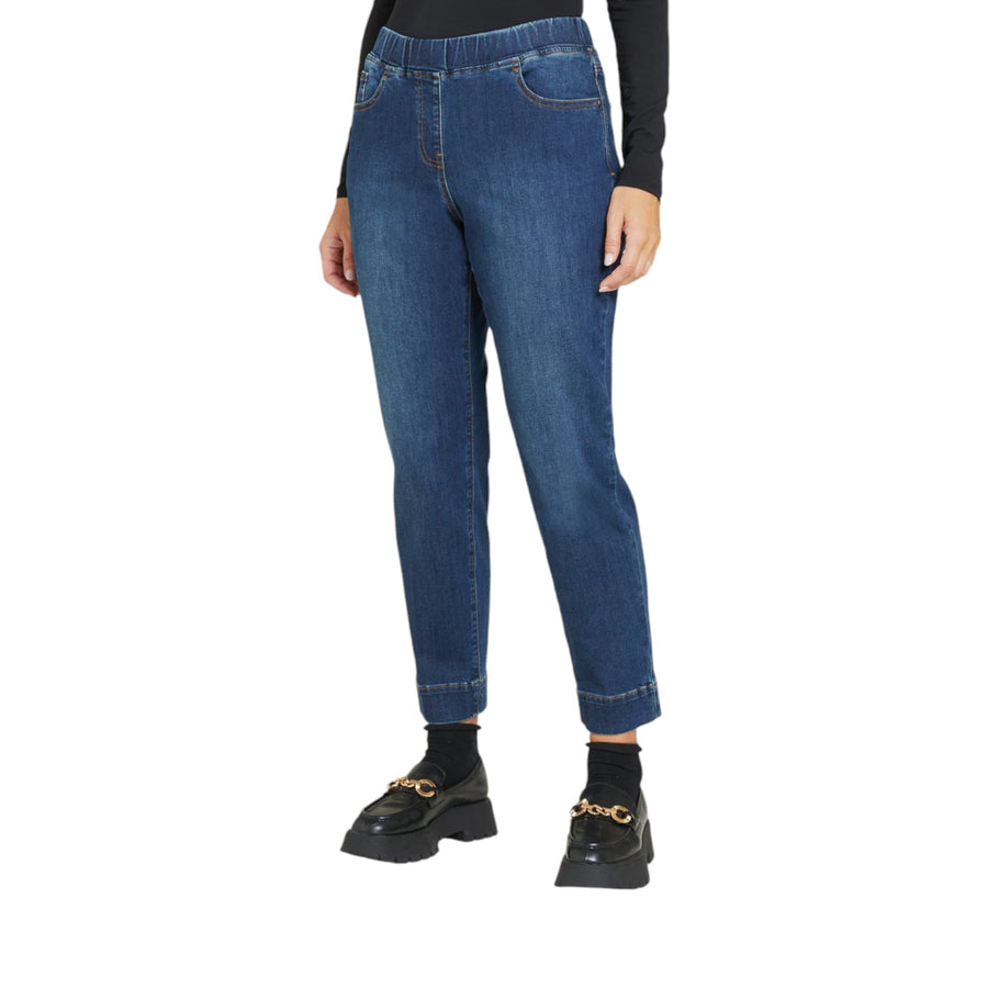 Jeans donna pull-on a sigaretta