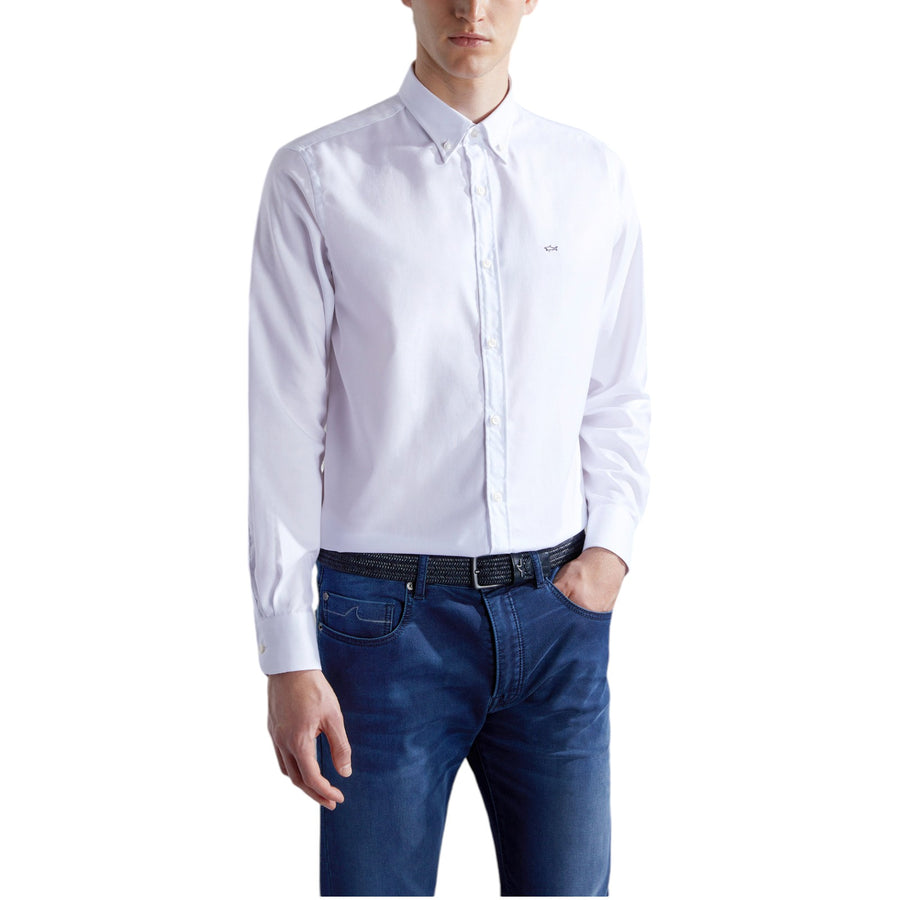 Camicia uomo in cotone Oxford