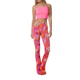 Top donna canotta glitch